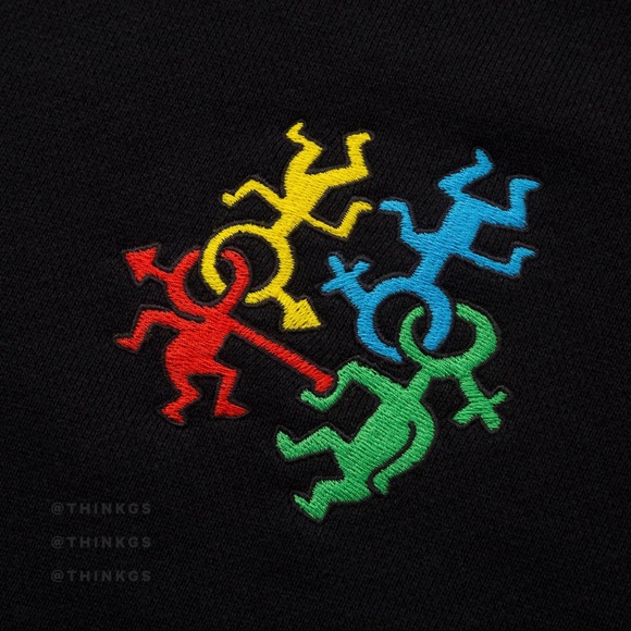 Keith Haring Embroidered Sweatshirt - Picture 2 of 5